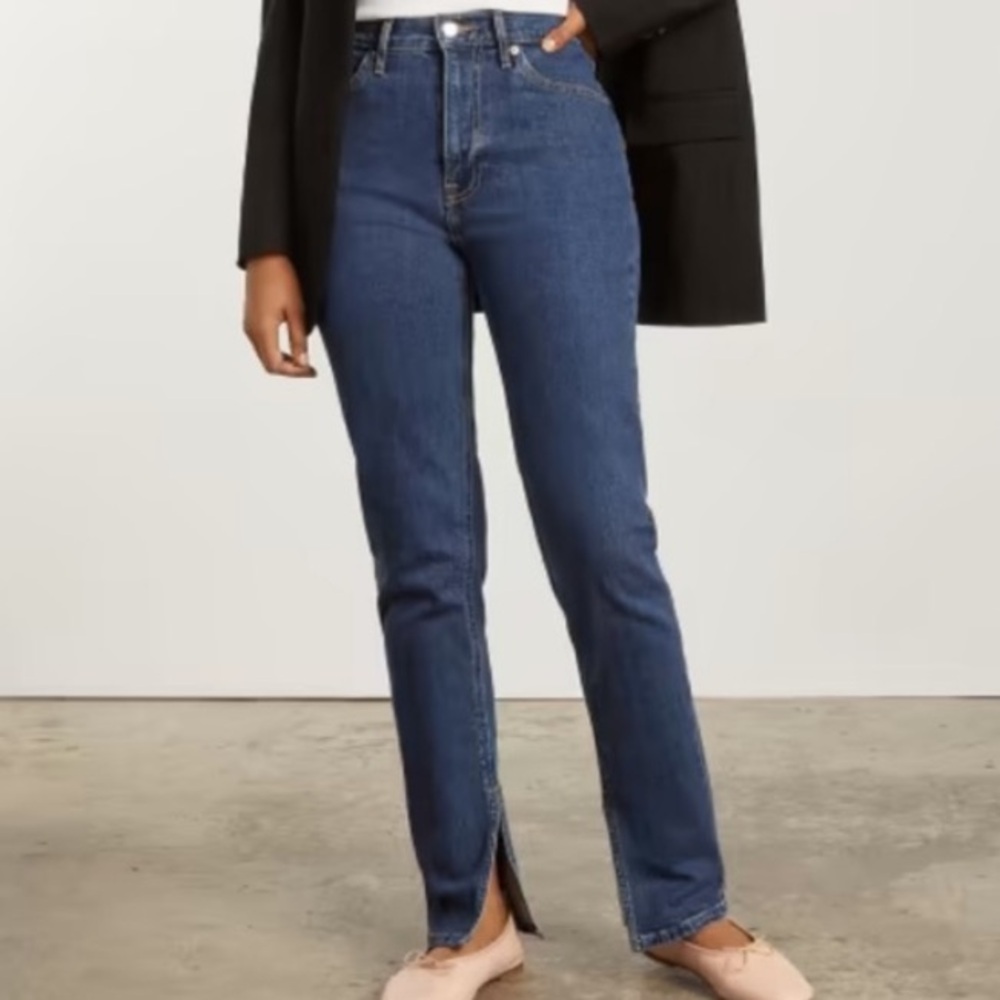 Everlane Cheeky Split Hem Jean